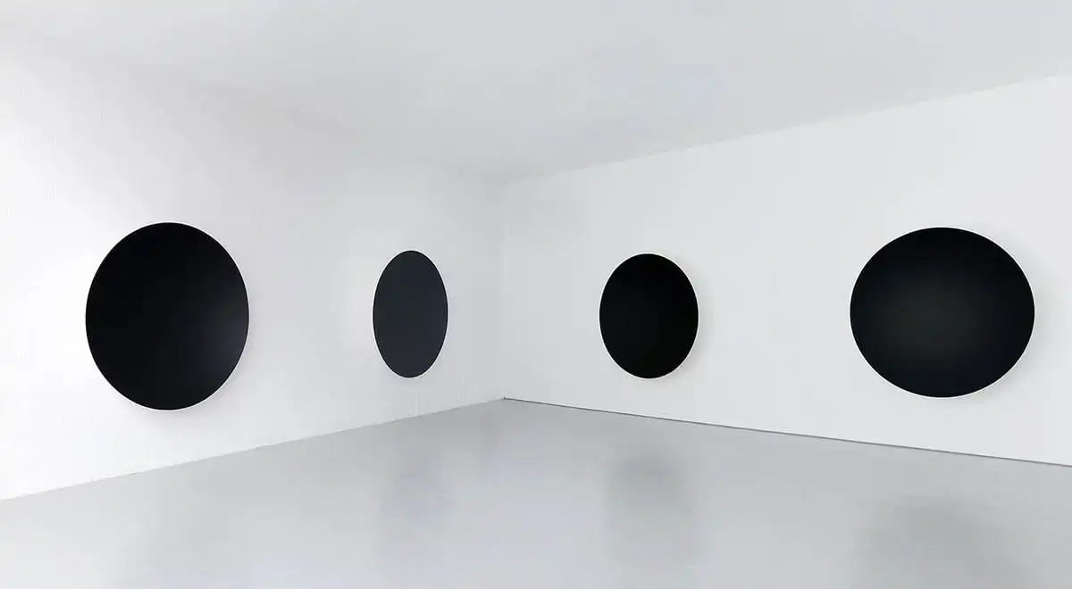 Gathering Clouds I-IV by Anish Kapoor
